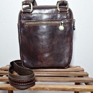 Brown Leather Crossbody Bag